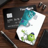 Credit Card Skin Sticker - Monsters, Inc. - Sulley And Mike Wazowski Taped Up
