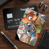 Credit Card Skin Sticker - Zootopia - Judy Hopps And Nick Wilde Selfie
