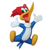 3D PVC Figure Keychain - Pajaro Loco - Woody Woodpecker Jumping Thumbs Up