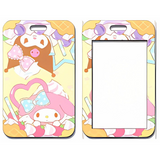 ID Card Badge Holder - Sanrio - My Melody & Kuromi Sweet Treats