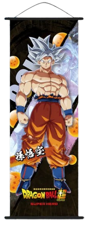 Scroll Hanging Painting - Dragon Ball - Goku Ultra Instinct