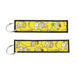 Embroidery Keychain - The Simpsons - The Simpsons