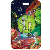 ID Card Badge Holder - Rick and Morty - Escaping Through Portal