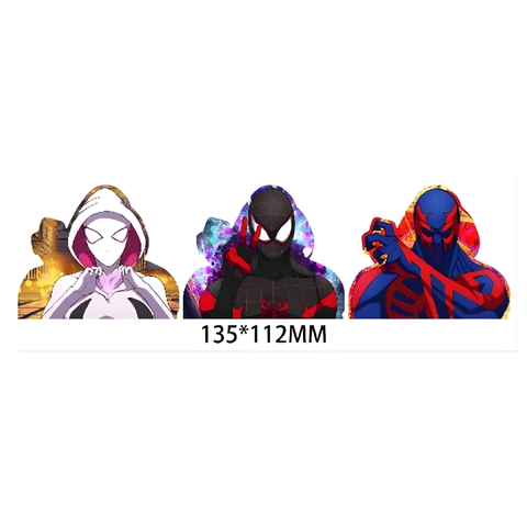 3D Lenticular Sticker - Marvel - Deadpool Lunar Pose & Thumbs-Up Speech Bubble Copy