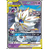 Card Keychain - Pokémon - Solgaleo & Lunala Tag Team GX