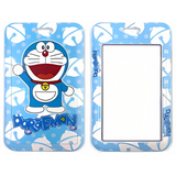 ID Card Badge Holder - Doraemon - Waving Blue Bell Pattern