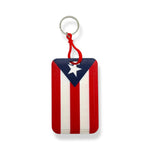ID Card Badge Holder - Flag of Puerto Rico