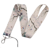 Lanyard - Ink Wash Painting Plum Blossom