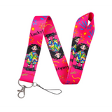 Lanyard - Lucky! with Girl in Colorful Dress