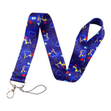 Lanyard - Autism Awareness Puzzle Pieces and Ribbons