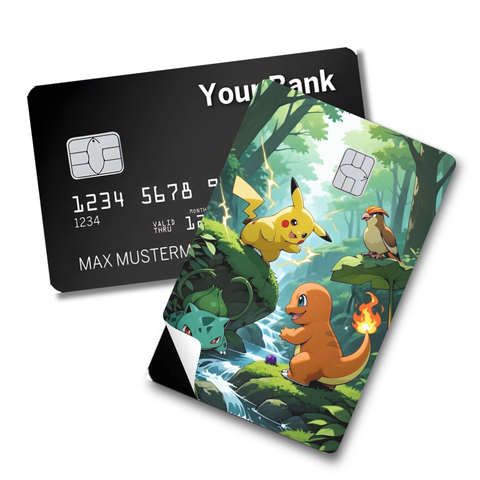 Credit Card Skin Sticker - Pokémon
