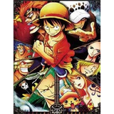 3D Lenticular Poster 12x16 - One Piece - Monkey D. Luffy, Roronoa Zoro, Nami, Usopp, Sanji (5)