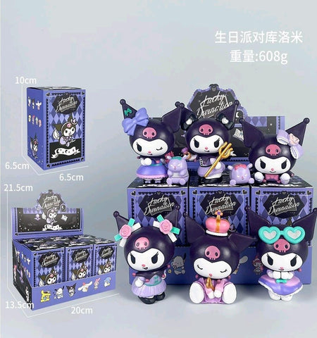 Blind Box - Cartoon  Figure - Sanrio - Kuromi Birthday Party Series