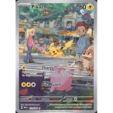 Card Keychain - Pokémon - Pikachu basic Illustration Rare