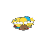 Enamel Pin - The Simpsons - Psychedelic Maggie Simpson