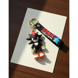 3D PVC Figure Keychain - Sonic the Hedgehog - Shadow The Hedgehog 3D Figure