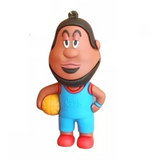 3D PVC Figure Keychain - Looney Tunes - Lebron James Tune Squad