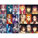 3D Lenticular Poster 12x16 - Demon Slayer - Mitsuri Kanroji, Giyu Tomioka, Gyomei Himejima, Sanemi Shinazugawa