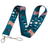 Lanyard - Leopard and Moon Phases