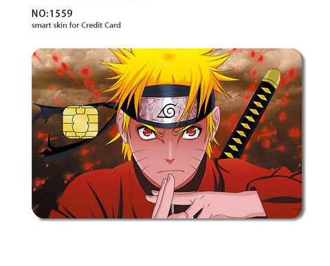 Credit Card Skin Sticker - Naruto