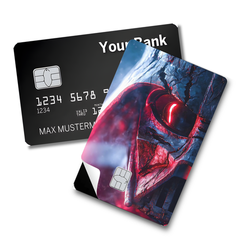 Credit Card Skin Sticker - Star Wars - Darth Vader Dark Side Design