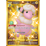 Card Keychain - Pokémon - Flaaffy Secret Rare Gold Full Art