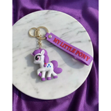 3D PVC Figure Keychain - My Little Pony - Rarity