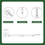 Personalized ID Badge Retractable Badge Reel