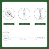 Personalized ID Badge Retractable Badge Reel