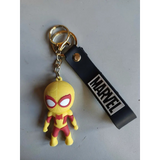 3D PVC Figure Keychain - Spider-Man - Chibi Yellow Suit