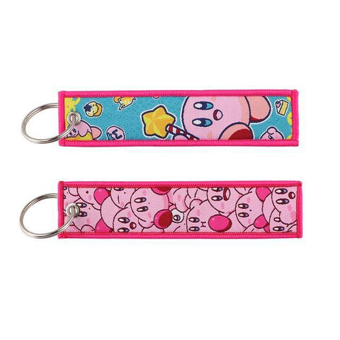Embroidery Keychain - Nintendo - Kirby