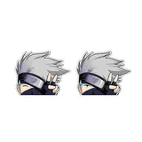 3D Lenticular Sticker - Naruto - Kakashi Hatake Peace Sign