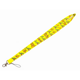 Lanyard - Pokémon - Pikachu and Poké Balls Yellow with Logo