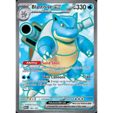 Card Keychain - Pokémon - Blastoise ex Secret Rare