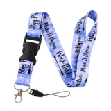 Lanyard - "Stay Positive Work Hard Make It Happen" with Arrows