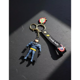 3D PVC Figure Keychain - Batman - Blue Suit Standing