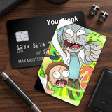 Credit Card Skin Sticker - Rick and Morty - Panicked Expression