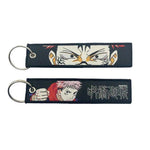 Embroidery Keychain - Jujutsu Kaisen - Itadori & Sukuna