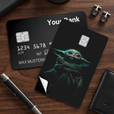 Credit Card Skin Sticker - Star Wars - Grogu Dark Gaze