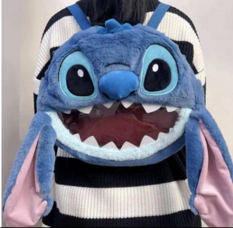 Plush Backpack - Disney - Stitch - 33cm