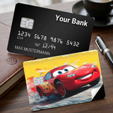 Credit Card Skin Sticker - Disney Cars - Lightning Mcqueen