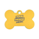 Premium Laser Engraving - Aluminum Bone Pet Tag