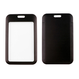ID Card Badge Holder - Solid Black