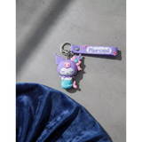 3D PVC Figure Keychain - Kuromi - Mermaid Sleeping