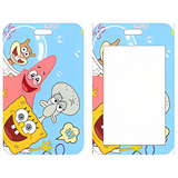 ID Card Badge Holder - SpongeBob SquarePants - SpongeBob And Friends Underwater Scene