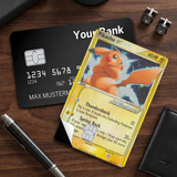 Credit Card Skin Sticker - Pokémon - Classic Pikachu Trading Card - Holographic