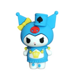 3D PVC Figure Keychain - Kuromi - Queen Of Spades