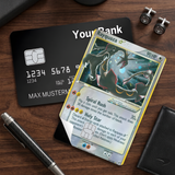 Credit Card Skin Sticker - Pokémon - Shiny Rayquaza Star Card - Holographic