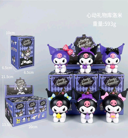 Blind Box - Cartoon  Figure - Sanrio - Kuromi Heart Warming Gift Series