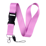Lanyard - Solid Pink
